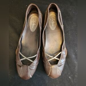Cole Haan Women's Brown Leather Flats